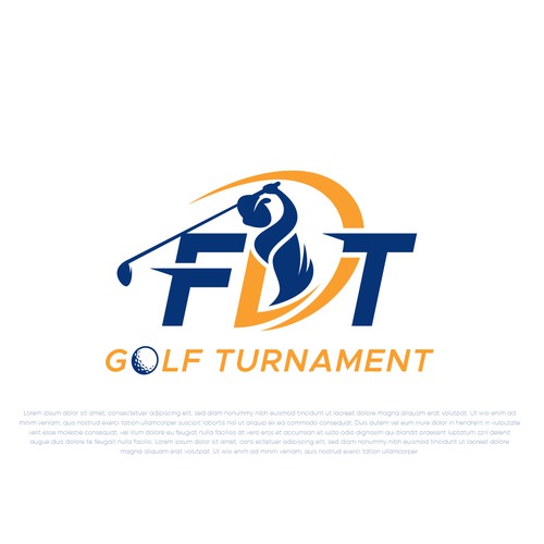 Golf Tournament Logo Design réalisé par asif_iqbal