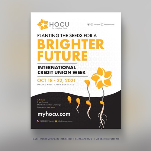 Design a Stunning Event Flyer for Credit Union Design by M A D H A N