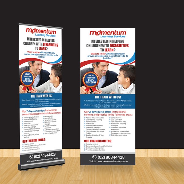 Design by Paradigm Art titled "Vertical banner for Expo"