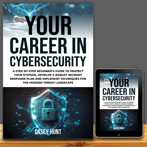 Book Cover Needed for Cybersecurity Book Design by Agel Studio