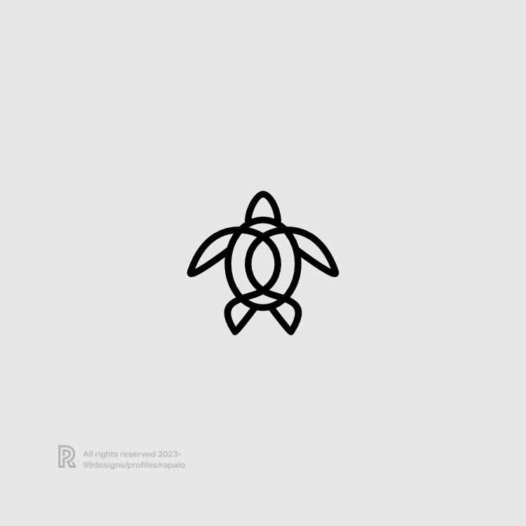 Scary symbols logo with the title 'Turtle concept'