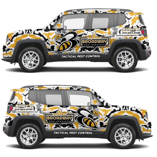 Striking wrap needed for Urban Pest control company Design by Kiky Rizki