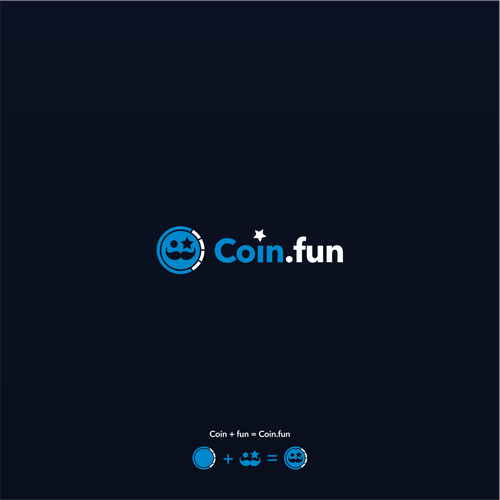 Coin.fun – Crypto Casino/Gambling Logo Design by Z/V