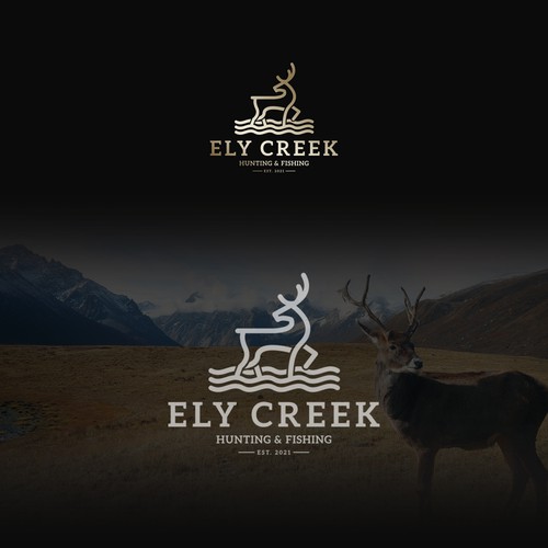 Hunting lodge Logo Design von Creafyx