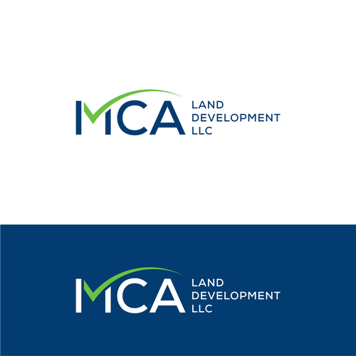 Design a simple modern logo for land development business. Design by DistArt