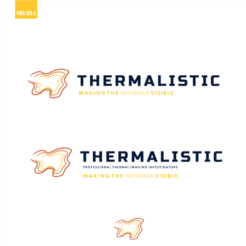 Logo design for "Thermalistic" - thermal imaging investigators Design by Logo by Serhii