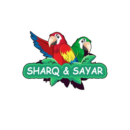 Logo for my Two Birds (Macaw & Yellow Naped Amazon) Design by kriskris133