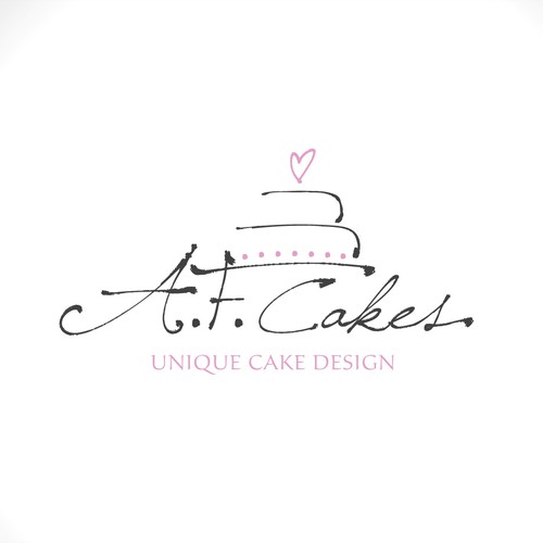 Need a fun artistic logo for unique cake designer! | Logo design ...