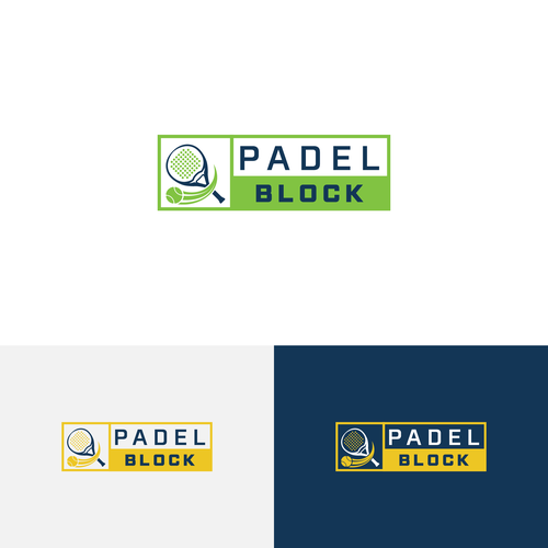 Padel business logo! Design by SPECTAGRAPH