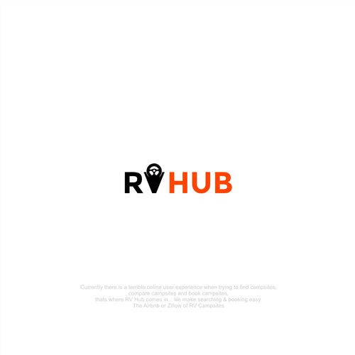 RV Hub, a campsite booking company Design by PIXSIA™