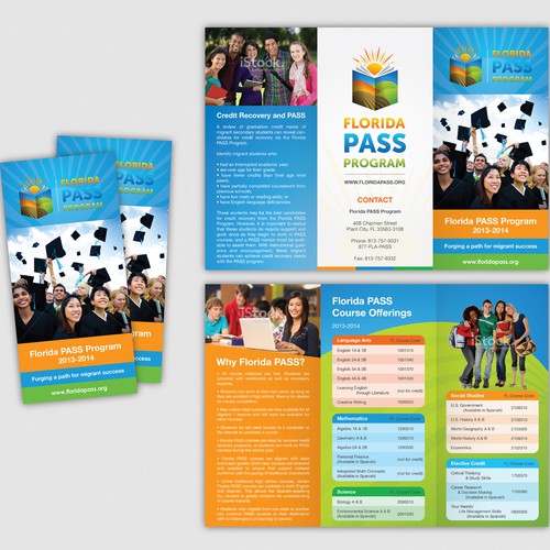 Create a Brochure for Florida PASS Design by Rochelledesign