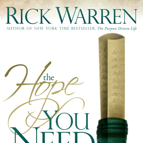 Design Rick Warren's New Book Cover デザイン by r2c design