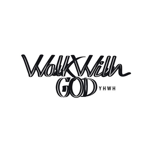 Walk With God Minimalist Luxury Logo for a Modern Faith & Fashion Brand Design by SimpleDezign