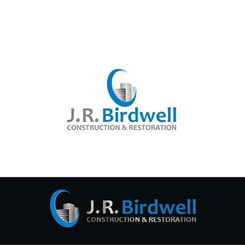 logo for J.R. Birdwell Construction & Restoration Design by ichez