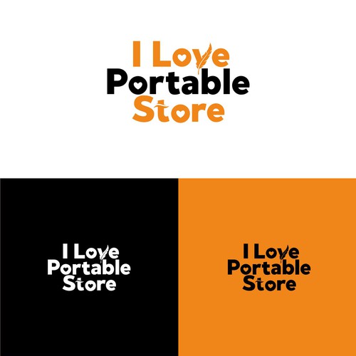 Powerful logo to launch our new brand of portable products! Design by de____er