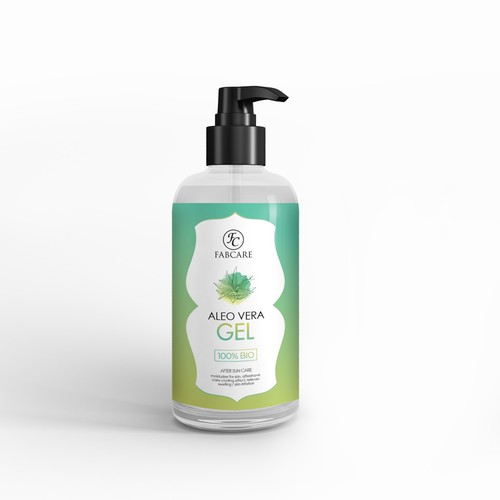 Label Design for Aloe Vera Lotion Design by mindART*