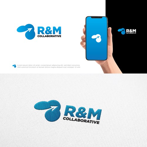 Minimal marketing and consulting logo with a lowkey professional vibe. Easy to put on apparel. Design réalisé par gaendaya