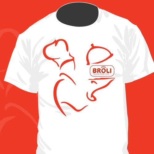 t-shirt design required Diseño de HassanEvil