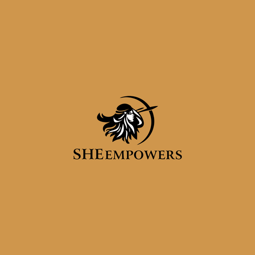 SHEempowers - luxurious design of a woman preferrably in some kind of a circle to appeal to women professionals Design by Ikim
