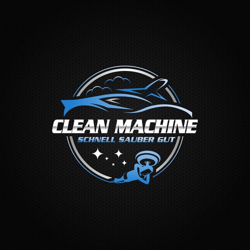 CleanMachine / Logo for Car and Plane Detailing Design by Uishyed