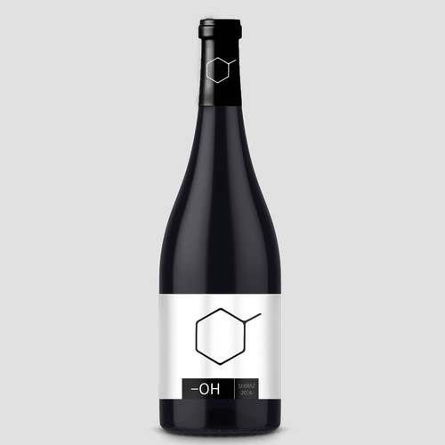 Design a premium wine label Design by F. George