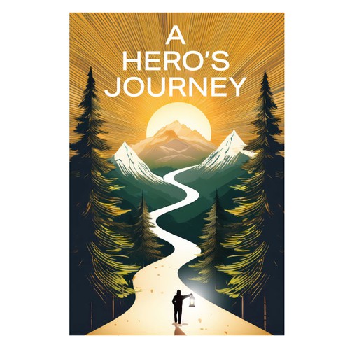 Please take this rough book cover I made and make it pop! Design by logroll