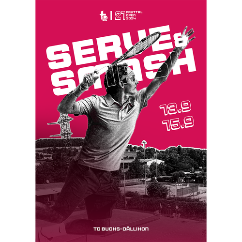 Aces & Action: Cool Flyer for a Tennis Tournament Design by Midnite Invasion