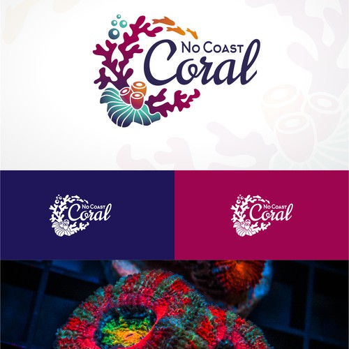 Coral business that needs a logo that everyone will see, and know it's our business. CREATIVITY Design by kosanyidebora