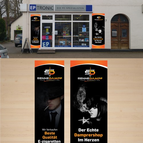 Proposta di design per un contest della categoria Insegna realizzata da Graphics House