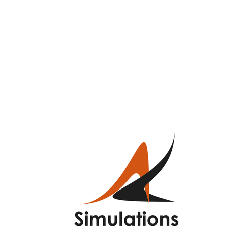 Create a futuristic and catchy logo for AK Simulations Design by nikotinus