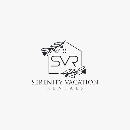 New Vacation home rentals logo for our Airbnb! Design by agitpurnamasari