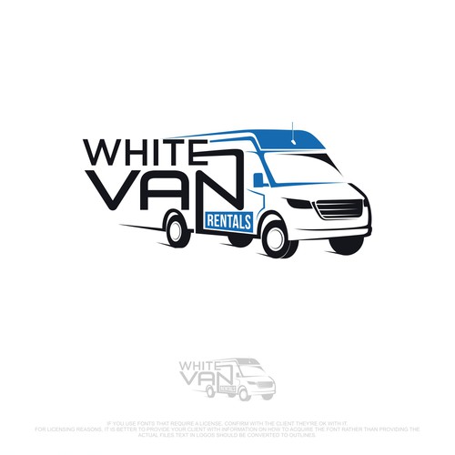 Design an AWESOME logo for a Rental Van Company! Design by C_ZAR