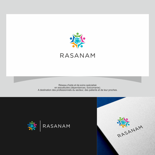 Design vincitore del contest "Création d'un logo pour notre réseau"