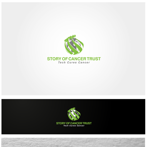 logo for Story of Cancer Trust Diseño de Niko!a