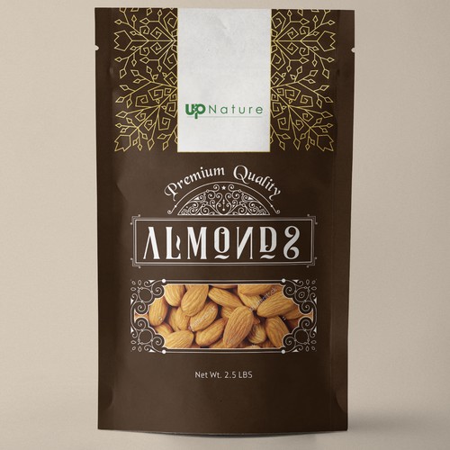 Label For Almonds Product | Product label contest