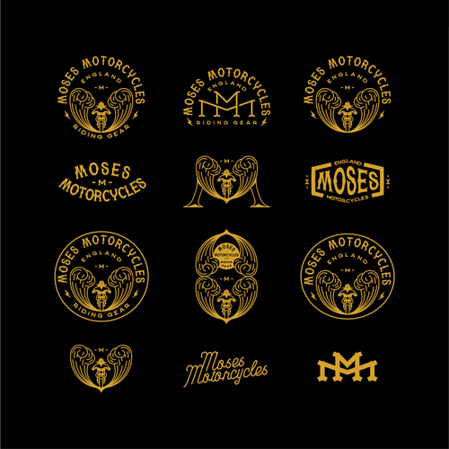 Create a logo for cool style motorcycle clothing & apparel brand ...