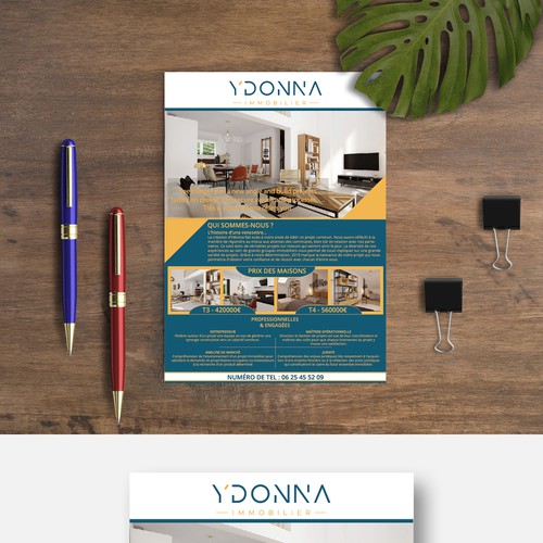 Postal, flyer o impreso propuesta en el concurso por EmonsSpace