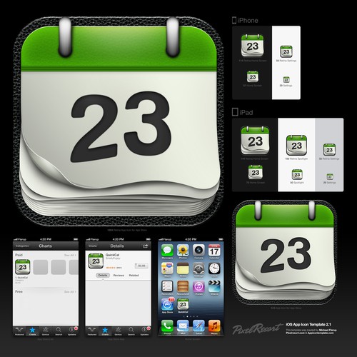 iphone calendar app icon