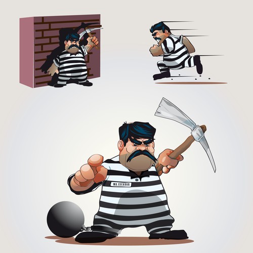 Create a capturing game character! Design by artgian