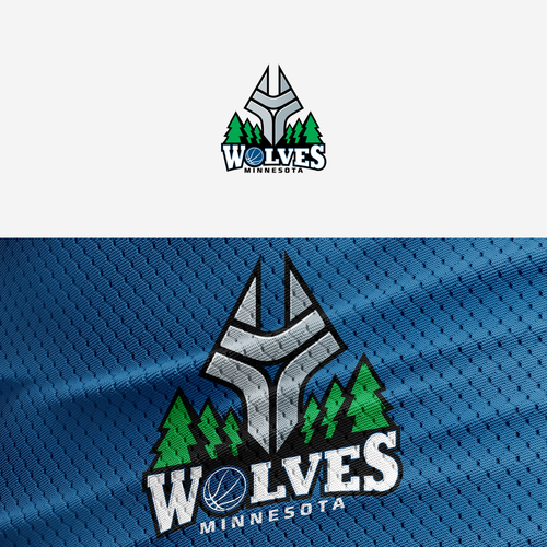 Community Contest: Design a new logo for the Minnesota Timberwolves! Design by MZ777