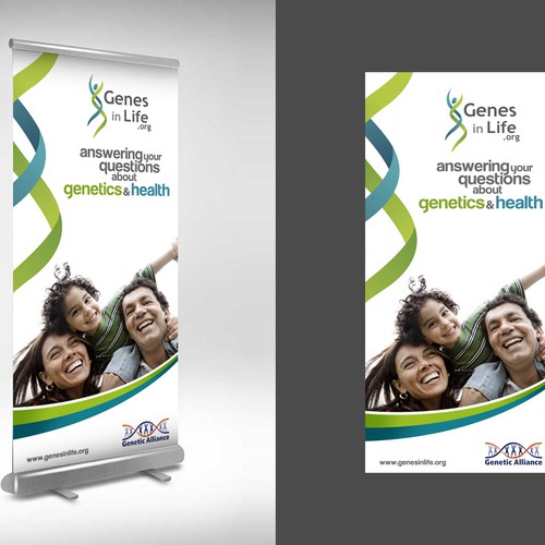 Create a conference poster for Genetic Alliance! Design by sougatacreative