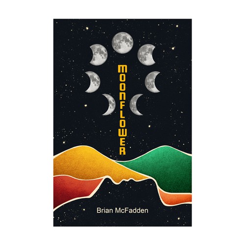 Moonflower - Poetry chapbook cover Design by Coyotmar
