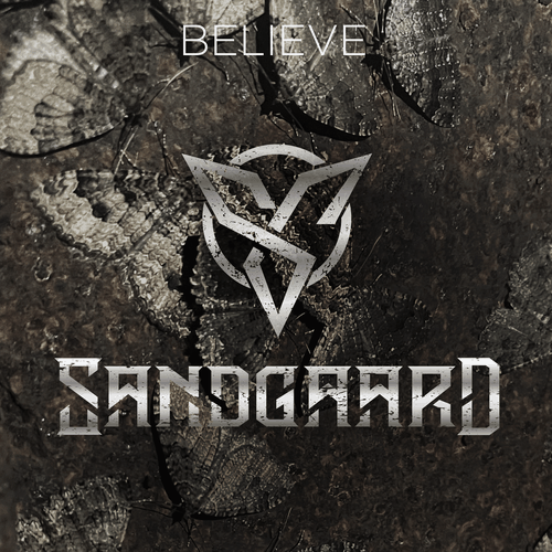 SANDGAARD - Album Cover for Spotify / Apple Music Design by Crimson Lemons