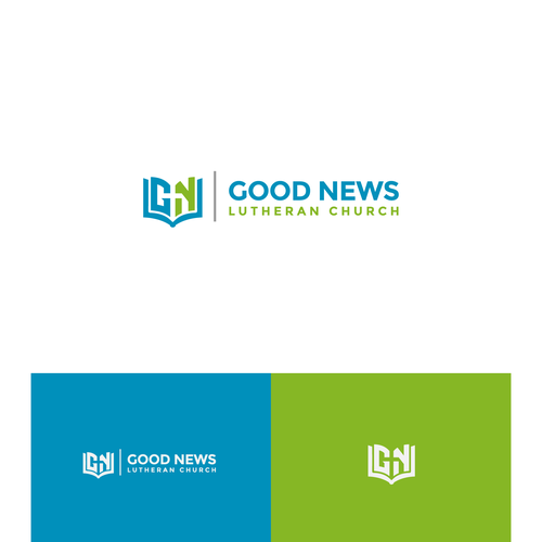 Good News Church Logo Diseño de Hello :Design