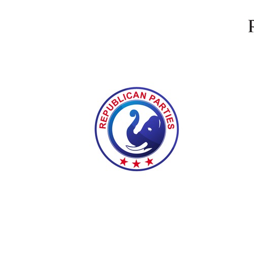 The American Political Parties Need a Logo Re-Design! Design by sheru™