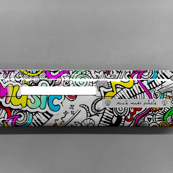 Design by CreativePool titled "Print Design For Suzuki Corp's MelodiOn Keyboard"