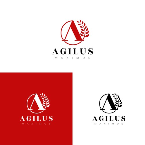 Logo for project "agilus-maximus.com" Design by MOHStudio_