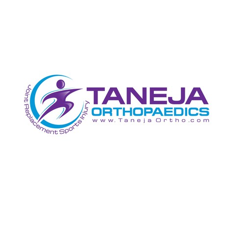 CREATIVE, IMAGINATIVE & STUNNING, LOGO WITH BOLD COLOURS FOR ORTHOPAEDIC SURGEON'S PRACTICE Design by A.Matar