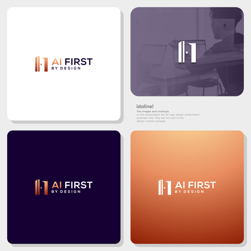 Design a modern, sophisticated, yet accessible, AI & Management Consulting firm logo! Design by idaline!