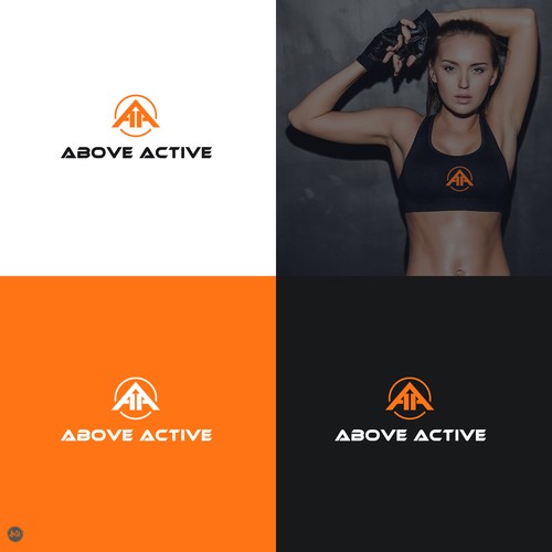 Above Active Logo Design Design by Louka.